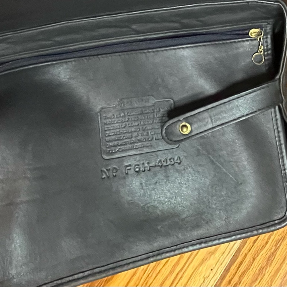 Coach Vintage Backpack, Navy - Picture 5 of 5